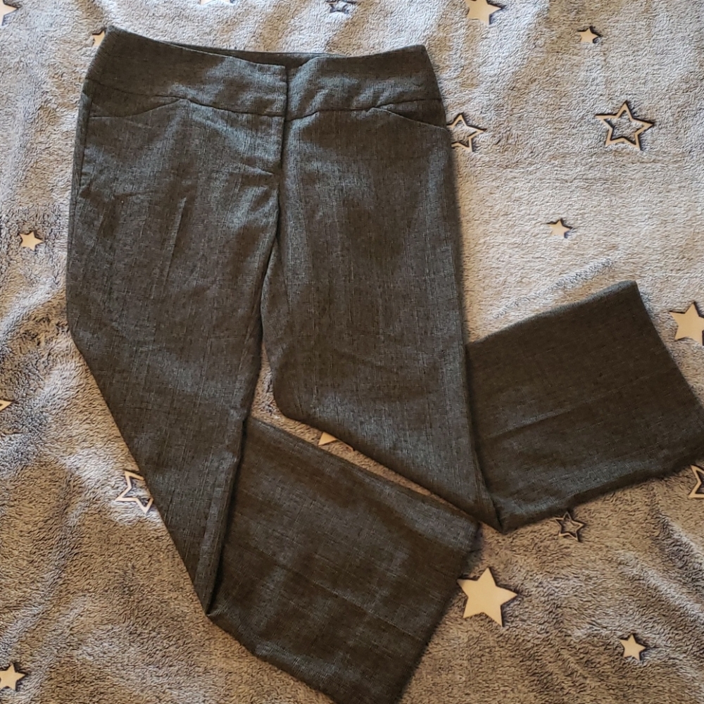 Dark gray dress slacks